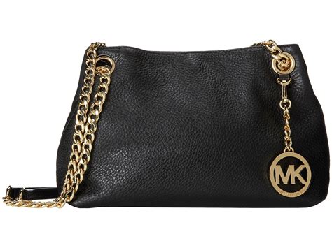 michael kors jet set chain medium messenger black|Amazon.com: Michael Kors Jet Set Messenger Bag.